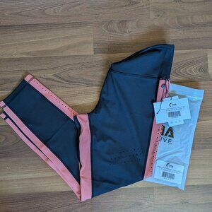 Zyia Black Coral Ventilation Light n Tight Hi-rise 7/8 24"